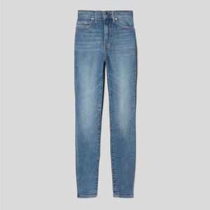 Everlane High Rise Skinny Jeans Mid Blue Wash Size 29